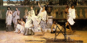 Lawrence Bacchanale 1871 Romántico Sir Lawrence Alma Tadema Pinturas al óleo
